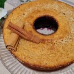 bolo de maçã com iogurte e canela