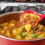 carne moída com batata