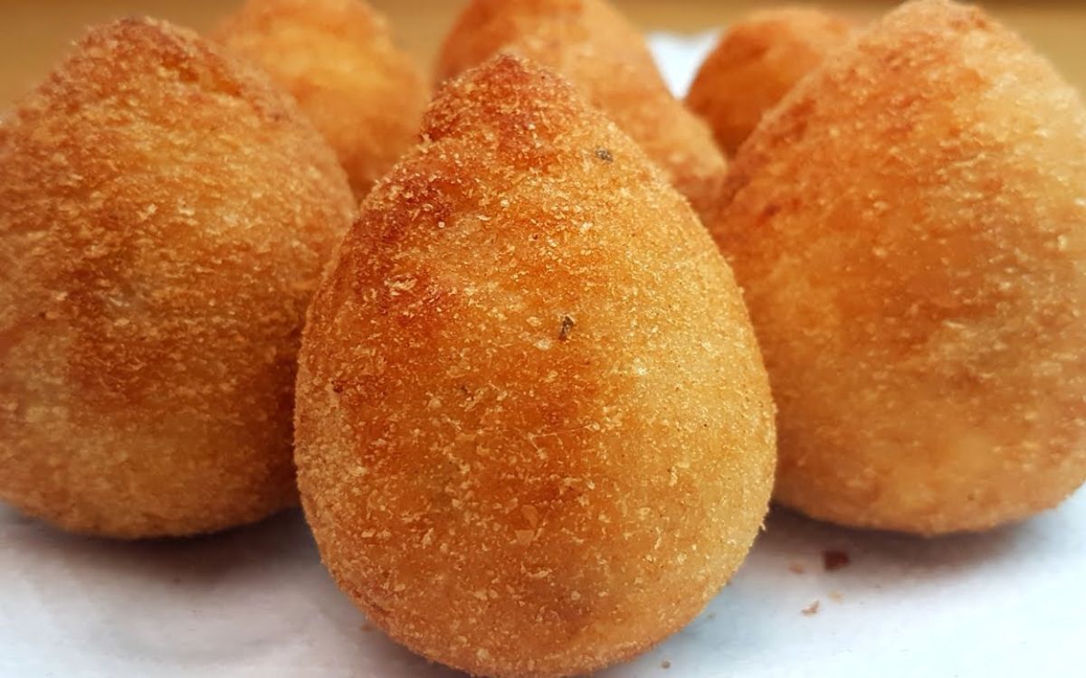 coxinha de pão de forma