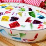 gelatina colorida com 3 ingredientes