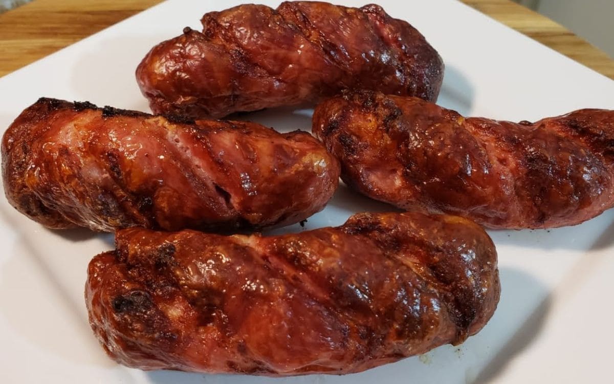 linguiça toscana na air fryer