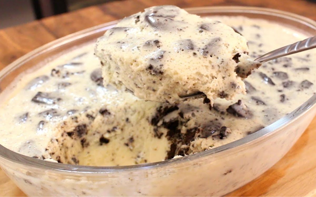 mousse de ninho com oreo