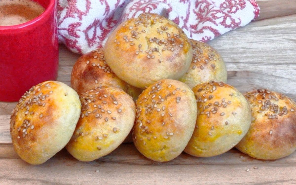 pão de batata doce fit