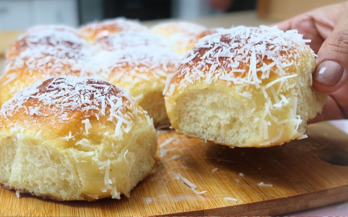 pãozinho doce caseiro