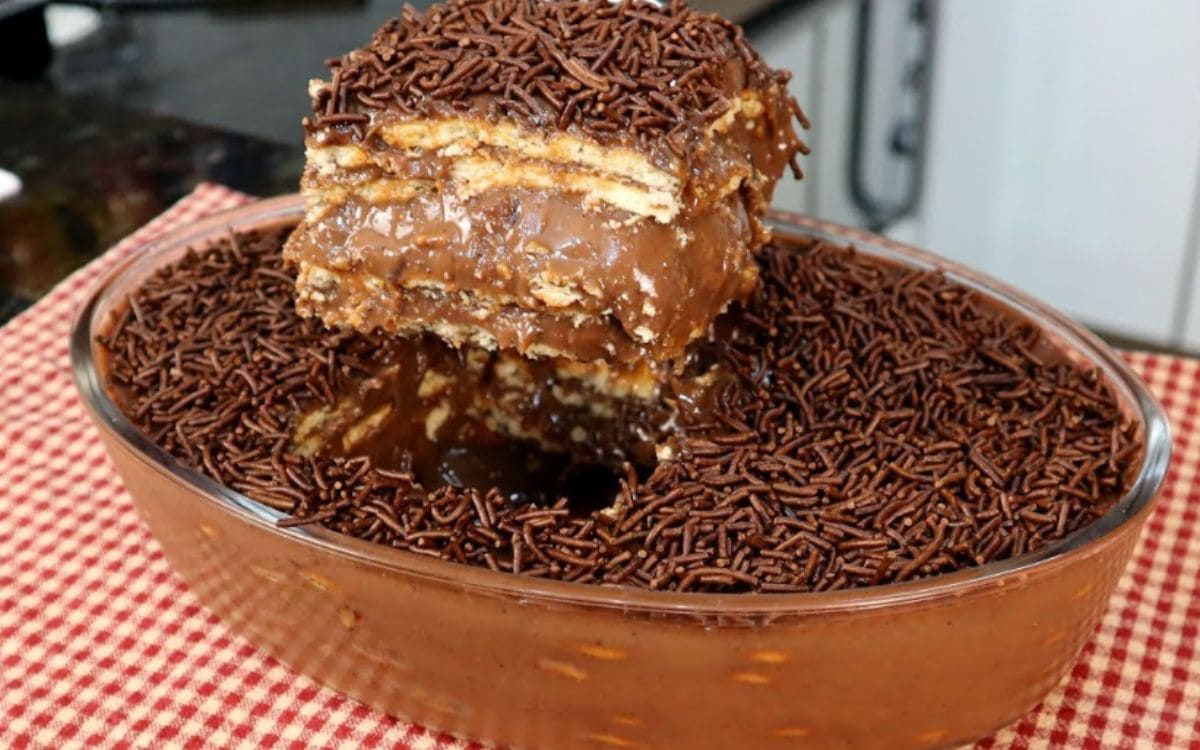 pavê de brigadeiro