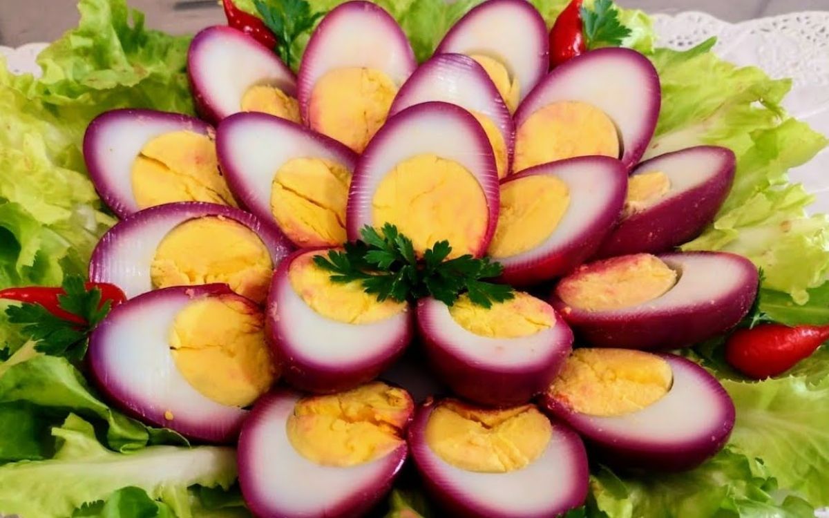 salada de ovos