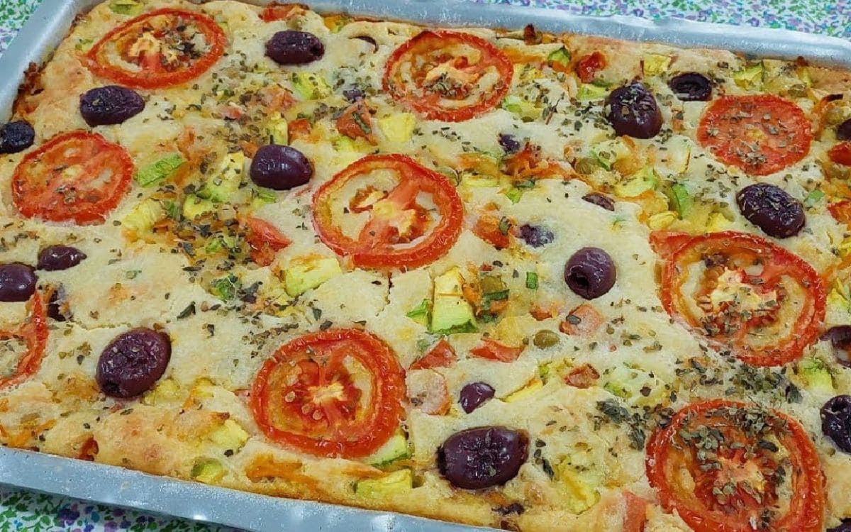 torta de legumes de liquidificador