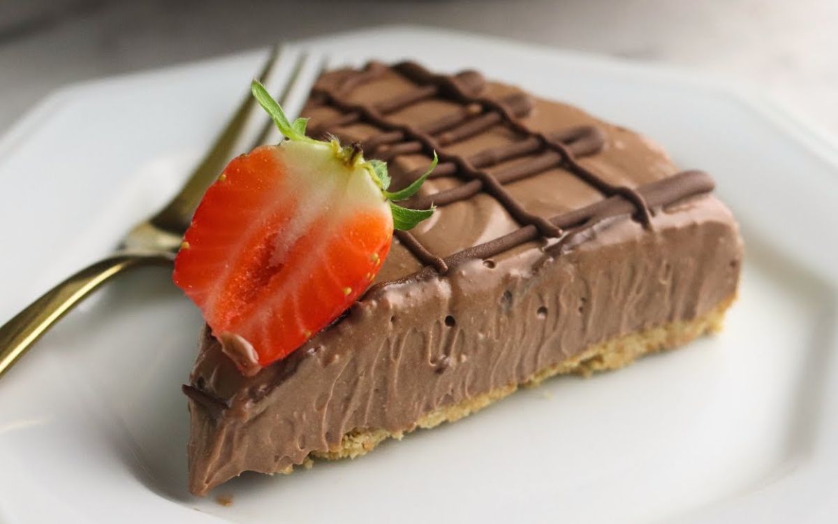 torta mousse de nutella