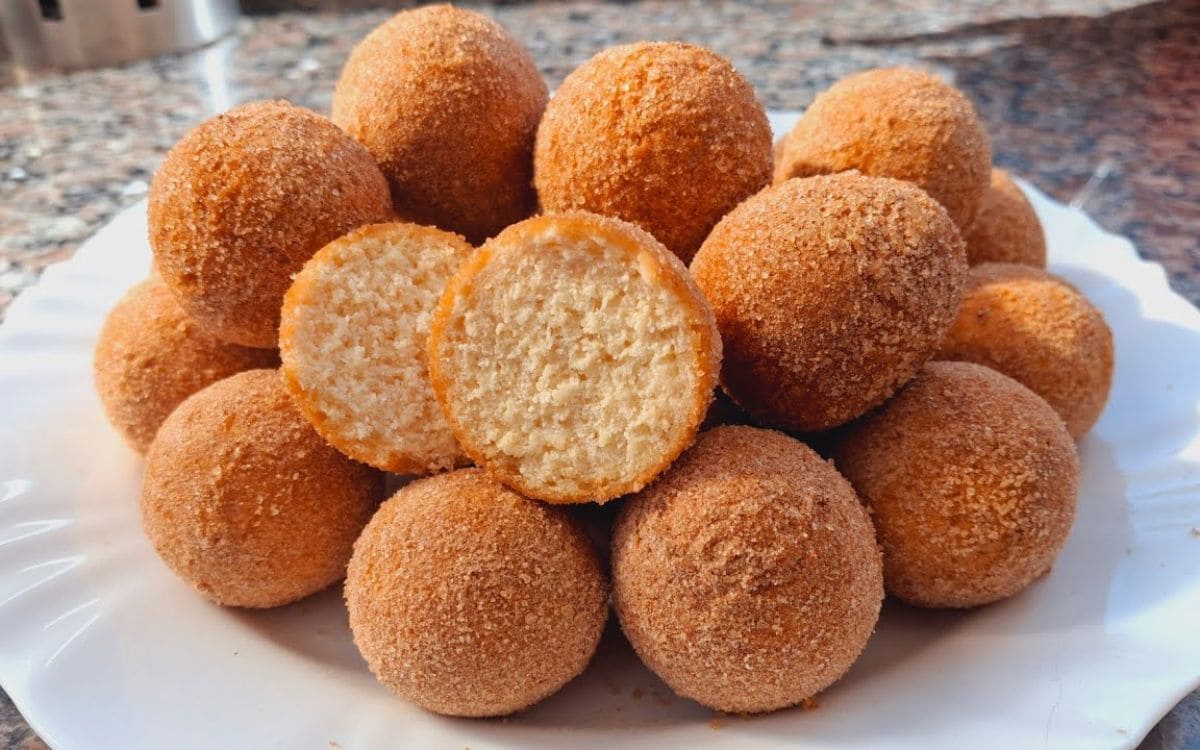 bolinho de polvilho azedo