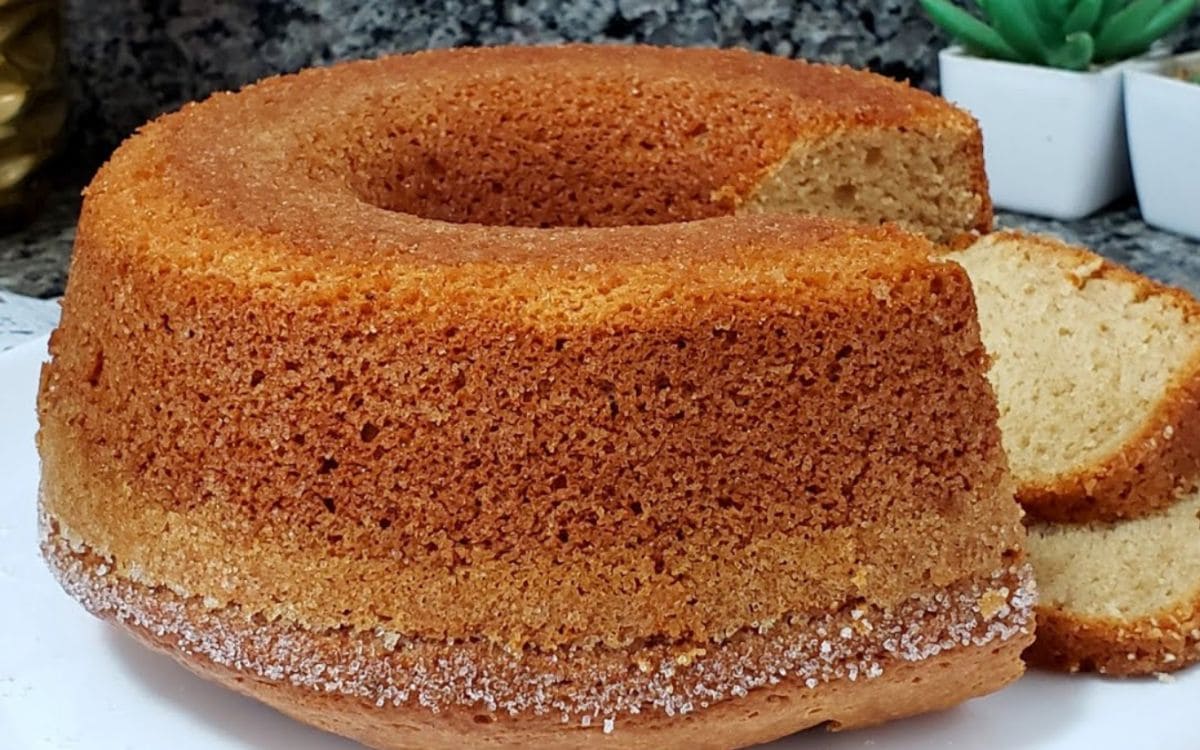 bolo de banana de liquidificador sem leite