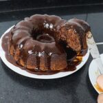 bolo de chocolate trufado