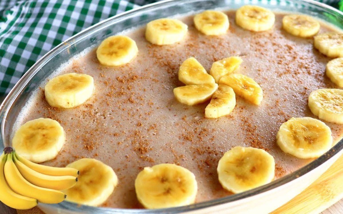 mousse de banana