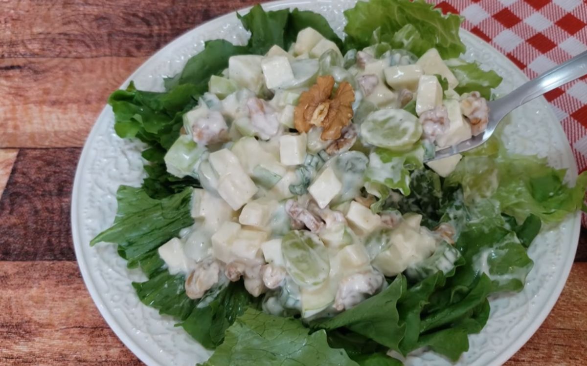 Receita de Salada Waldorf